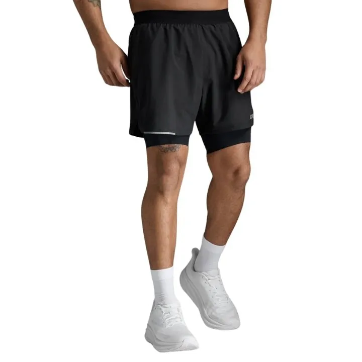 2XU MR6535B Aero 2-In-1 5" Shorts