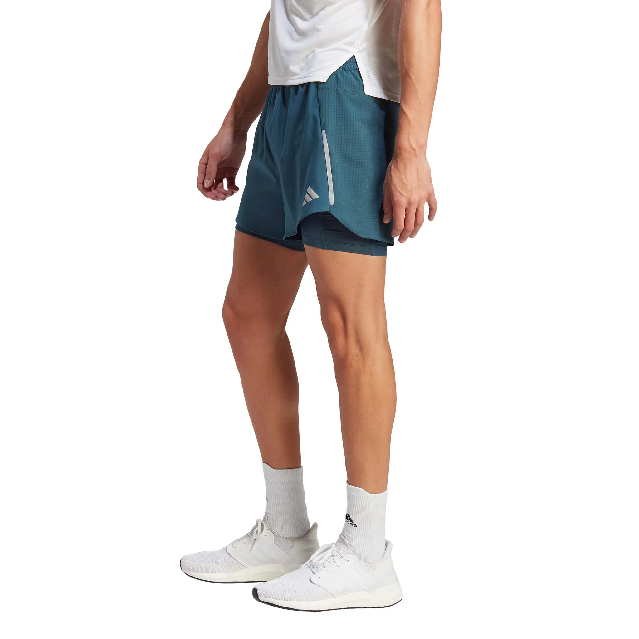 adidas | Men's Designed 4 Running 2-in-1 Shorts - Arctic Night