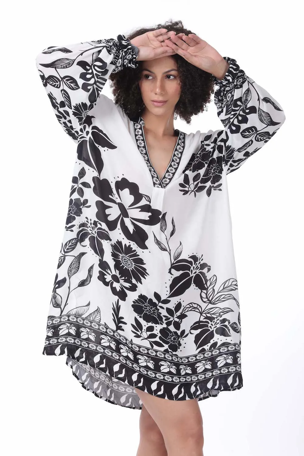 AVANTI - BLOUSON TUNIC DRESS