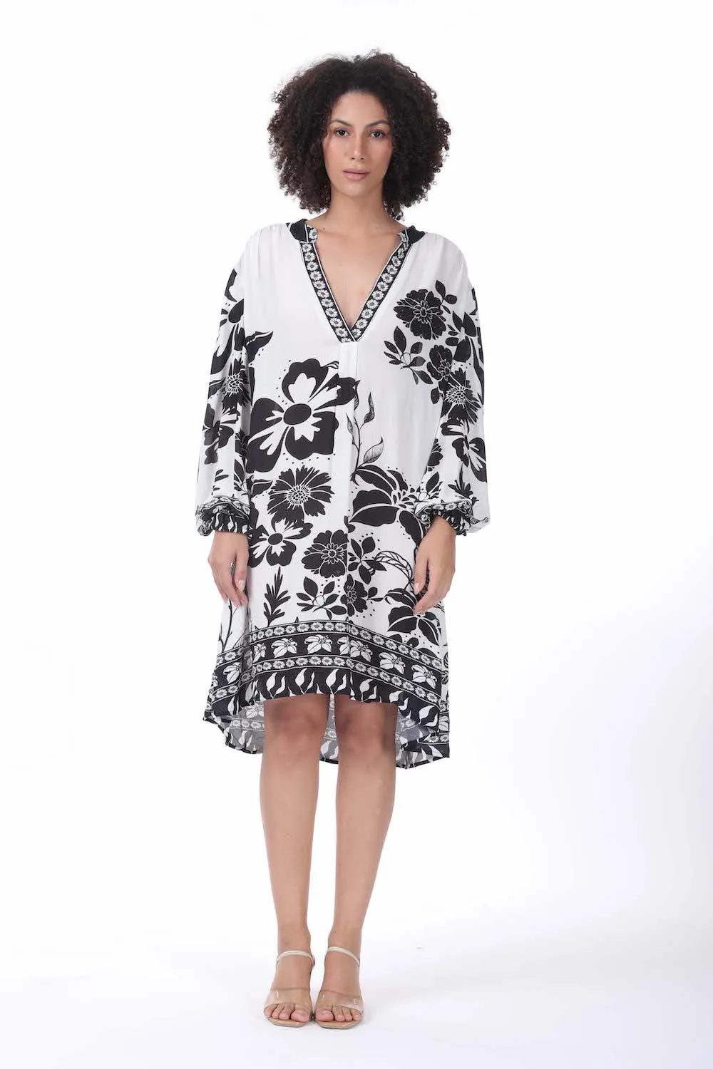 AVANTI - BLOUSON TUNIC DRESS