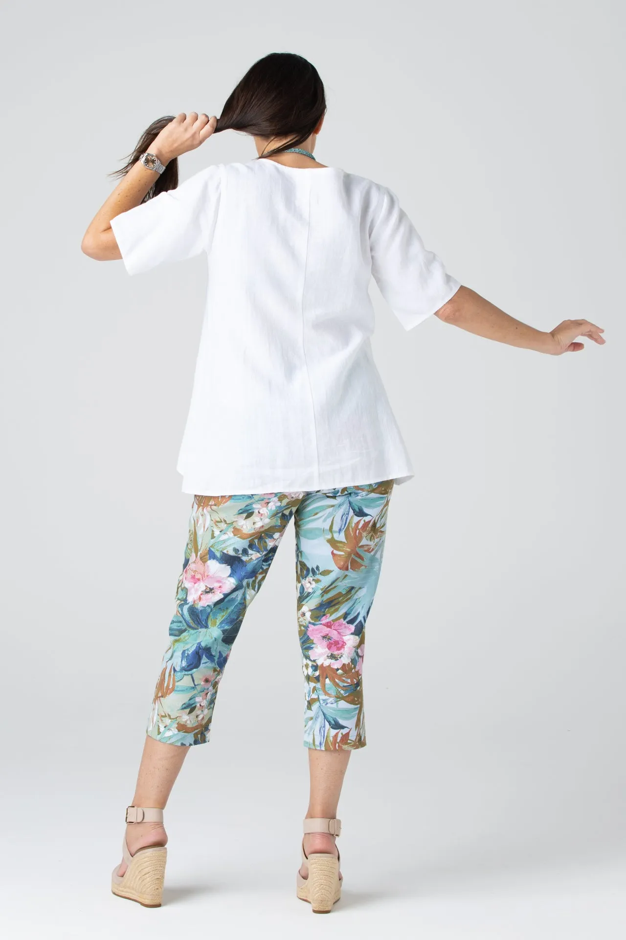 Bali Cotton Capri Pants