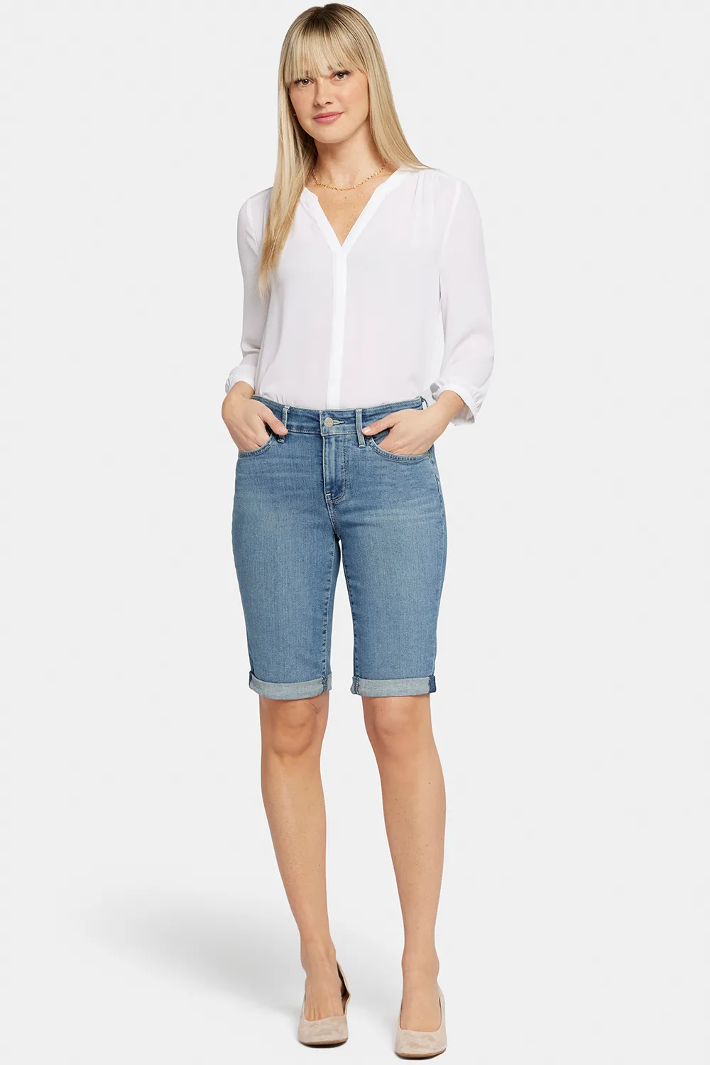 Briella Denim Shorts - Heyburn Wash