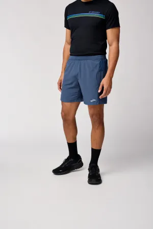 Brooks | Journey 7" Shorts | Men's | Blue Slate