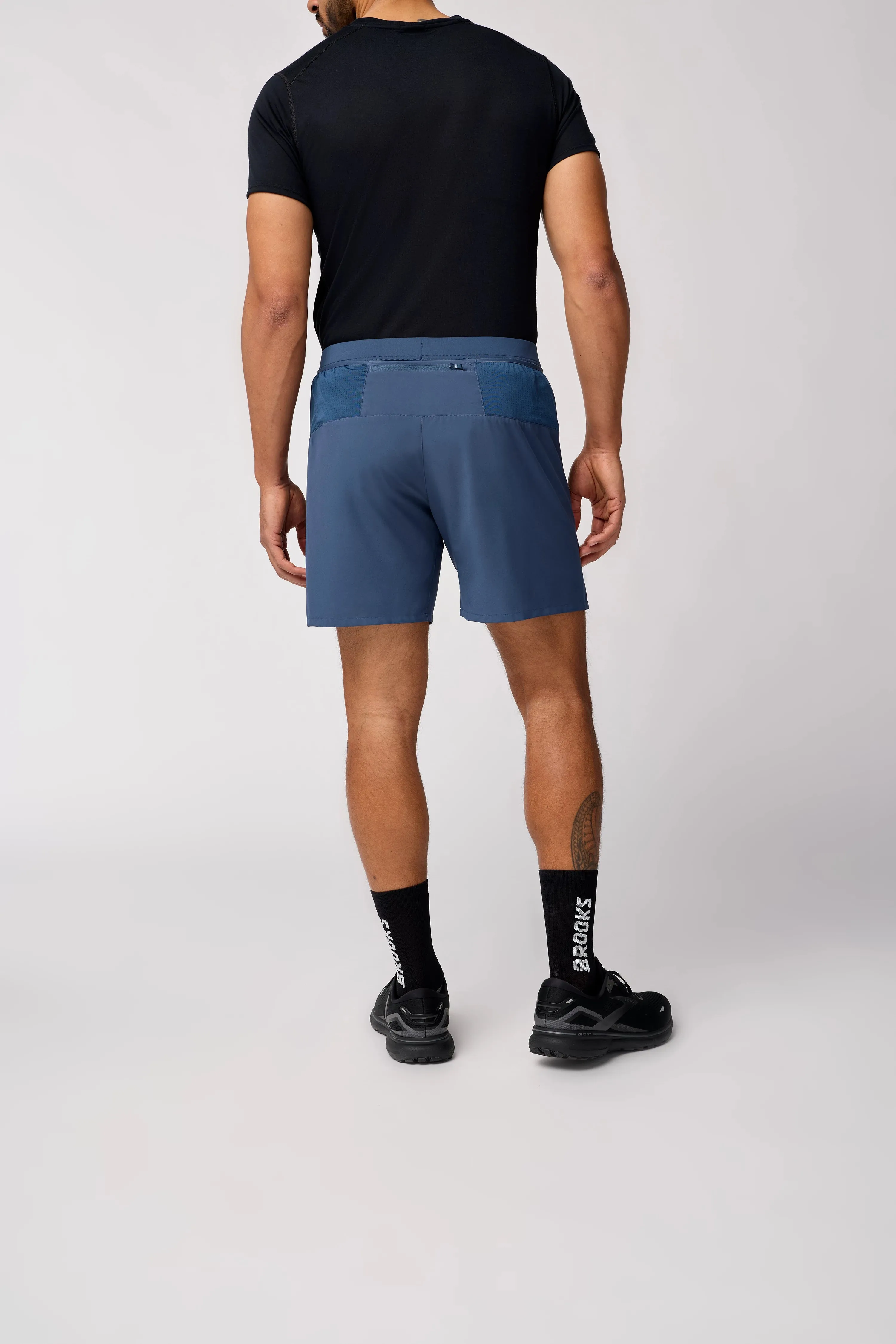 Brooks | Journey 7" Shorts | Men's | Blue Slate