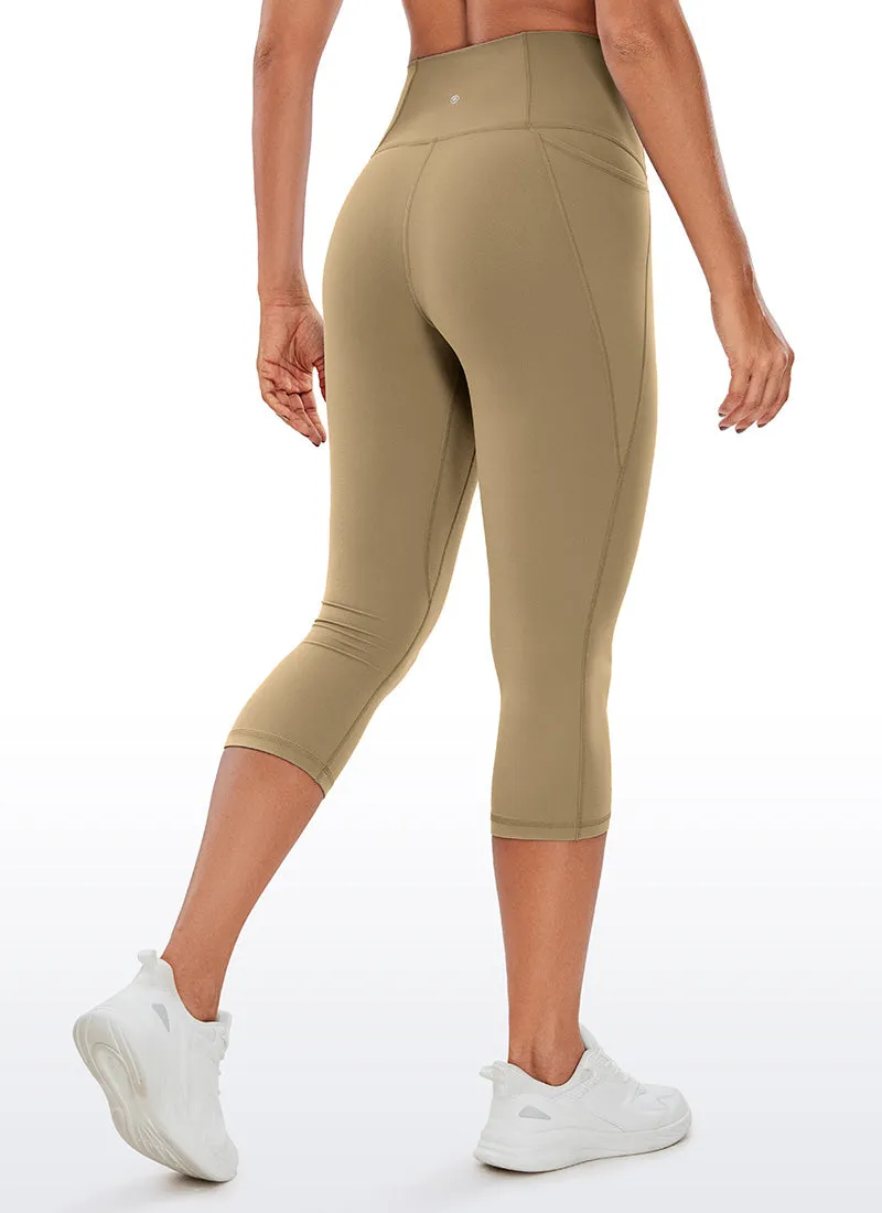 Butterluxe Yoga Pockets Capris Leggings 19''