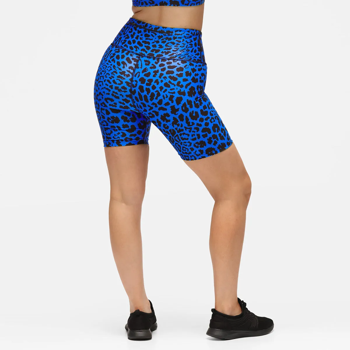 Cobalt Cat Running Shorts