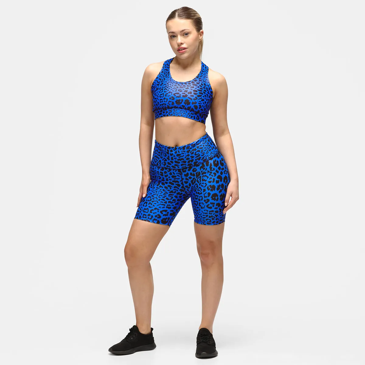 Cobalt Cat Running Shorts