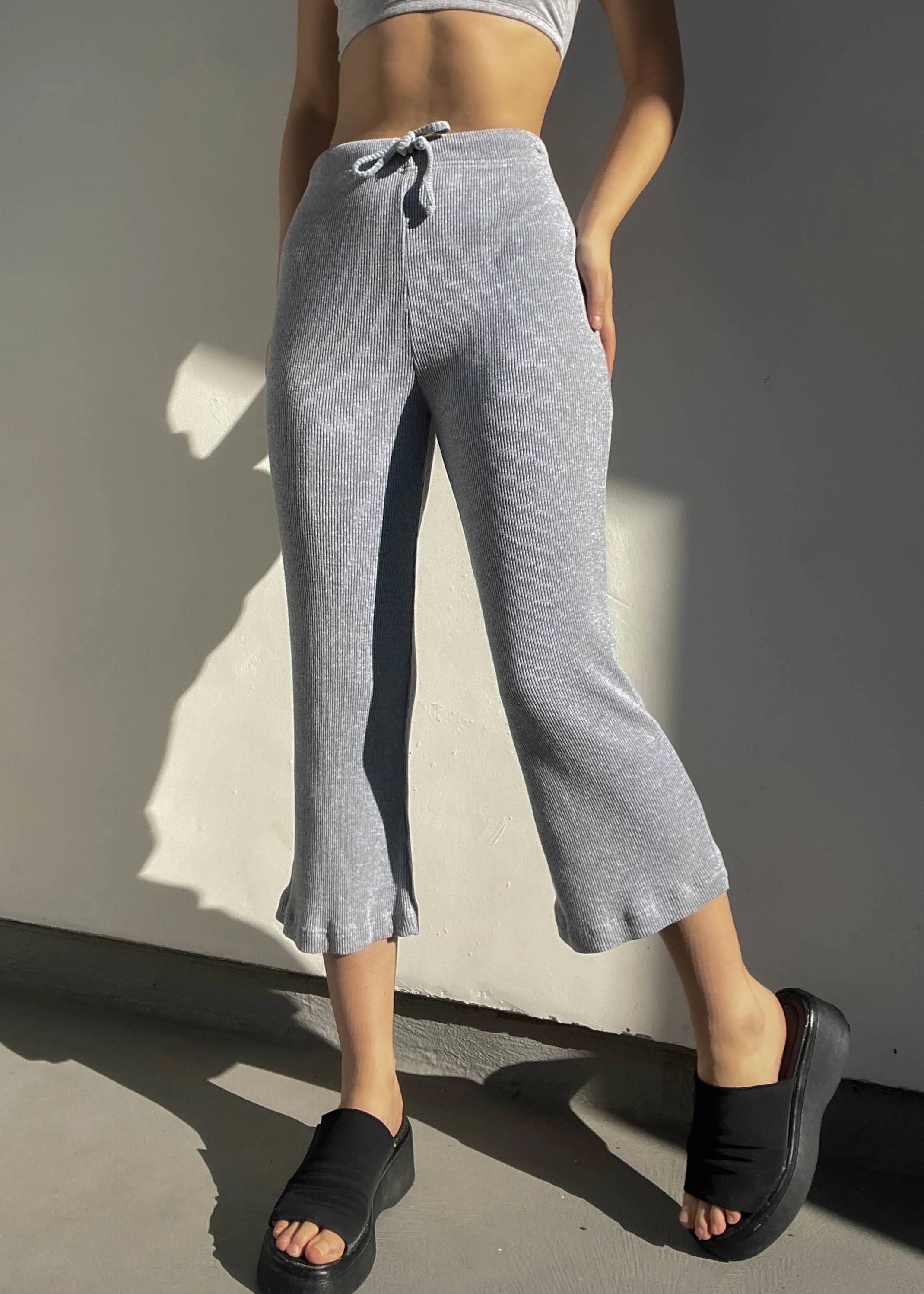 Comfy Flared Capris (S-M)