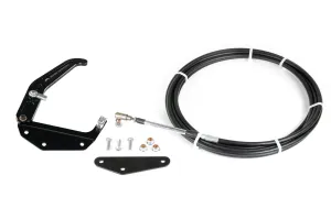 Console Mount Black Billet Parachute Release Cable Kit 14-02008BLK