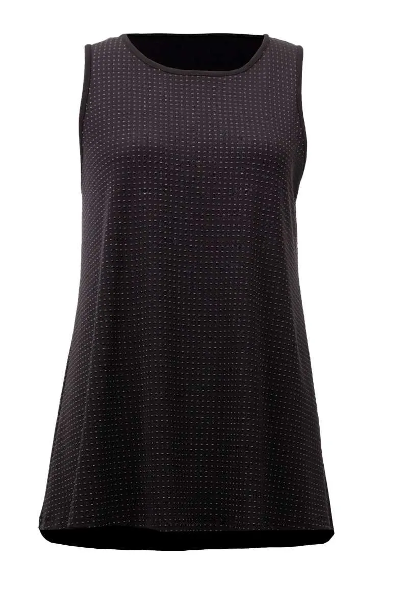 Cowl Neck Sleeveless Top in Black 224067 by Joseph Ribkoff  - OUTLET SALE