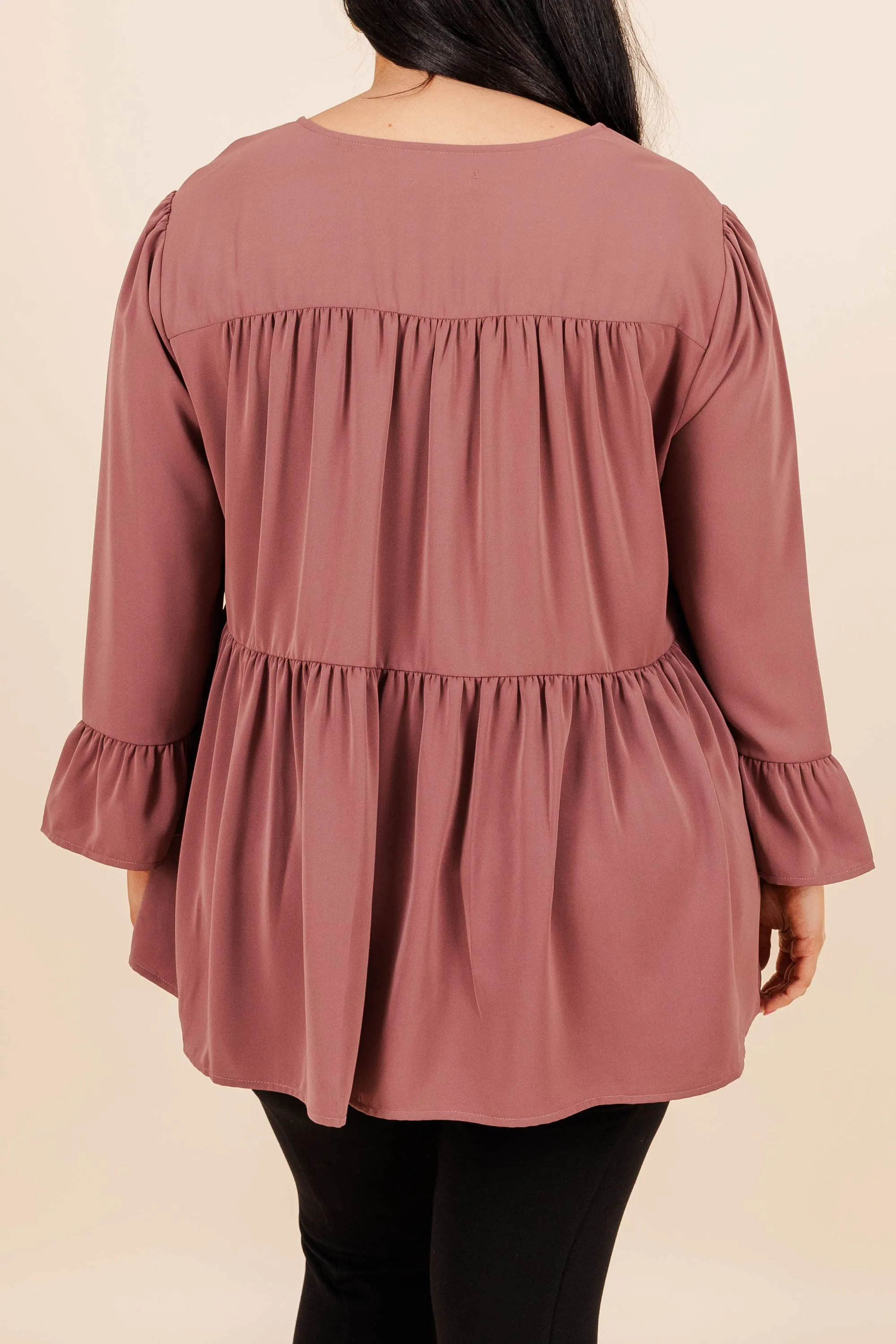 Day Dreaming About You Top, Mauve