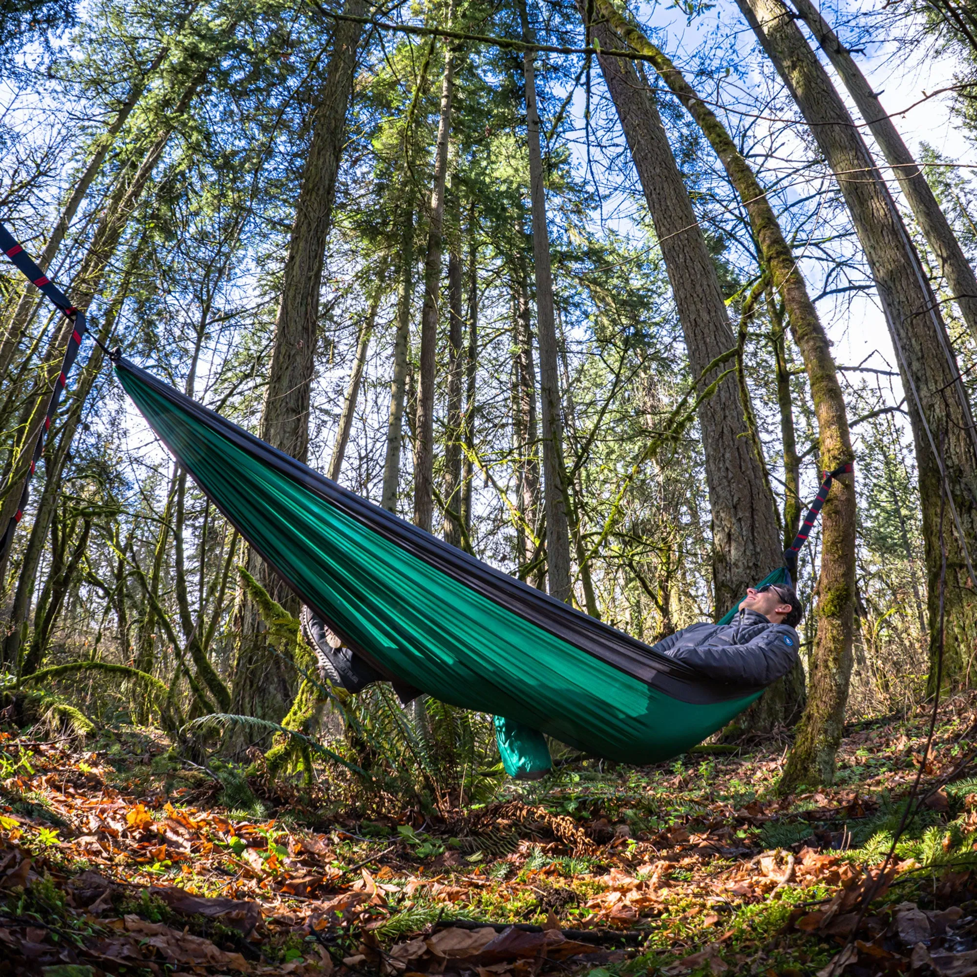 Double Deluxe Hammock w/Straps