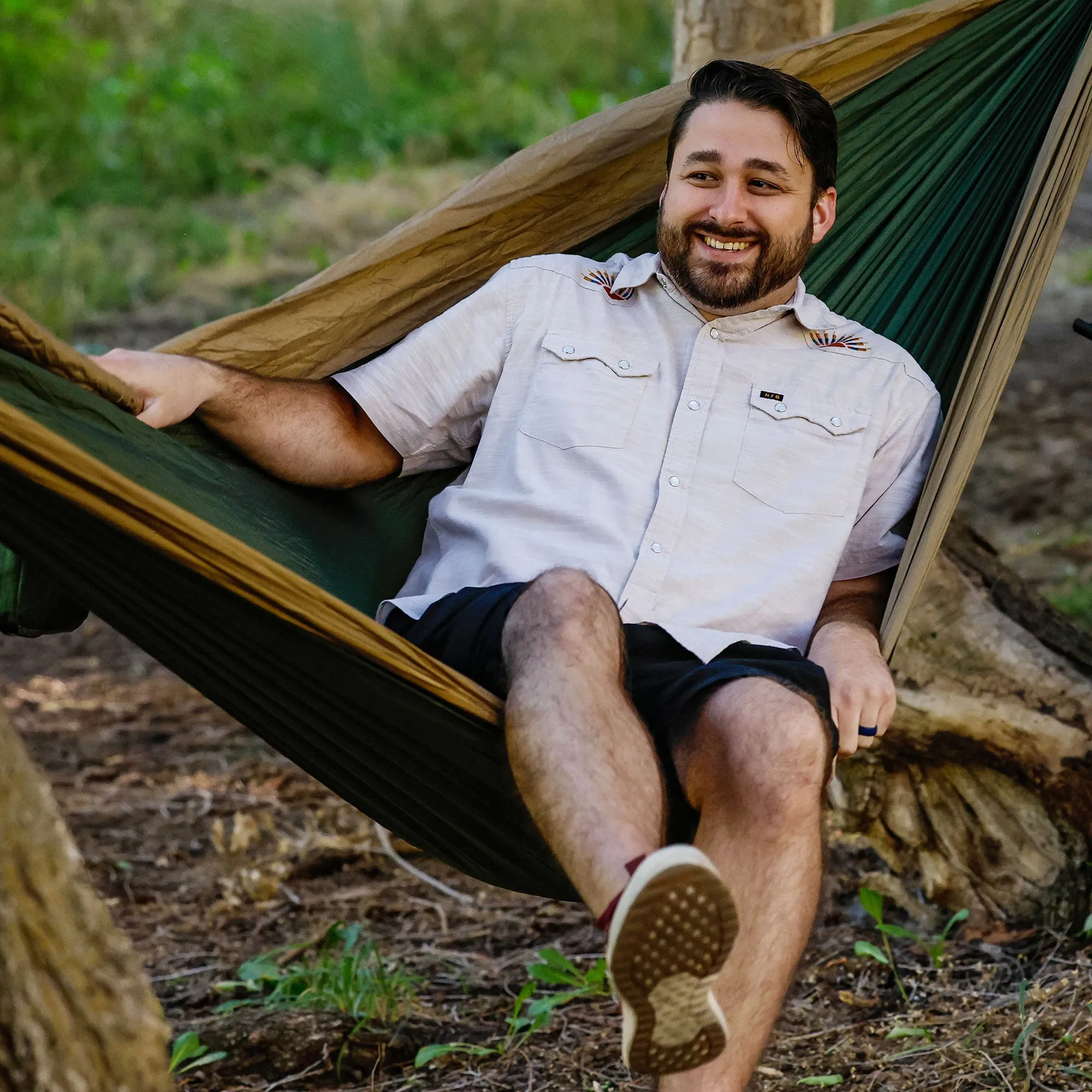 Double Deluxe Hammock w/Straps