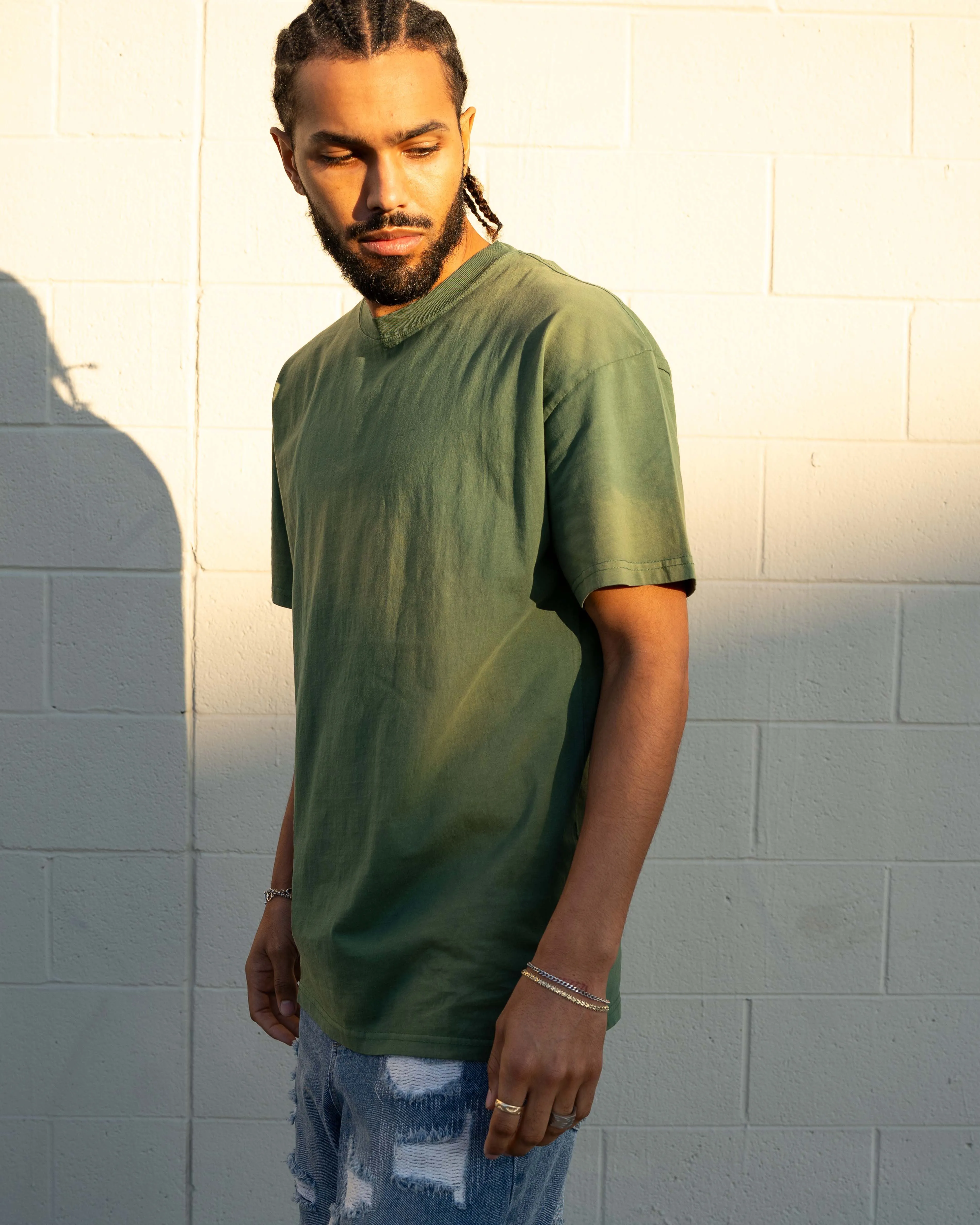 EPTM SUN FADED TEE - HUNTER GREEN