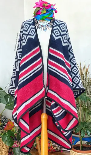 FABULOUS WILD SPIRIT BLANKET WRAP / COAT