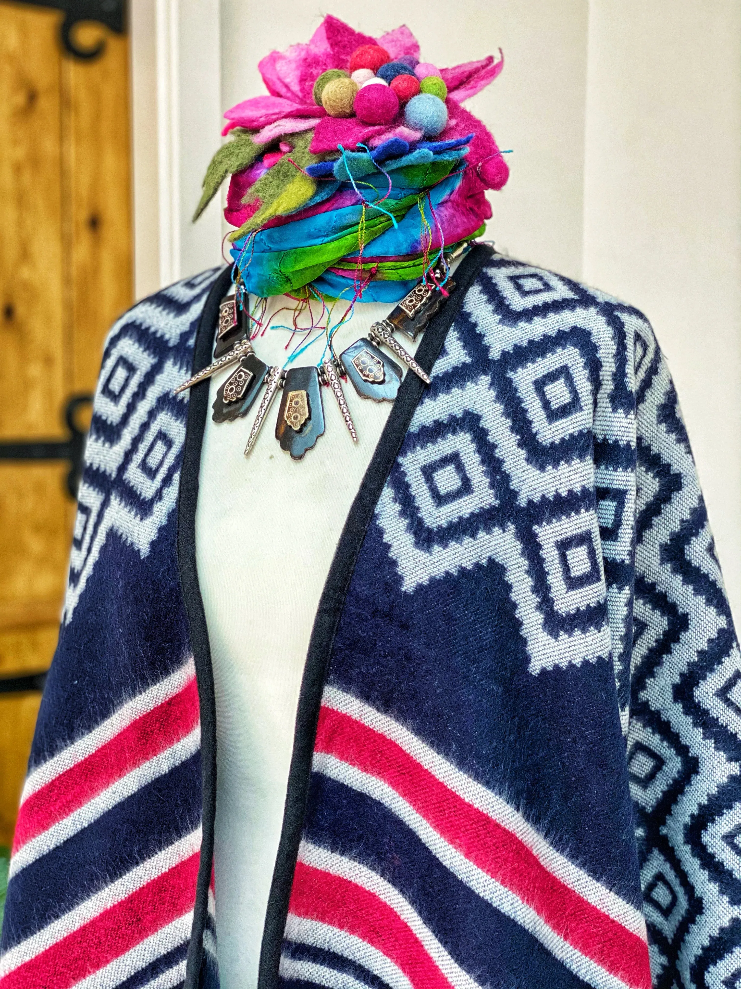 FABULOUS WILD SPIRIT BLANKET WRAP / COAT