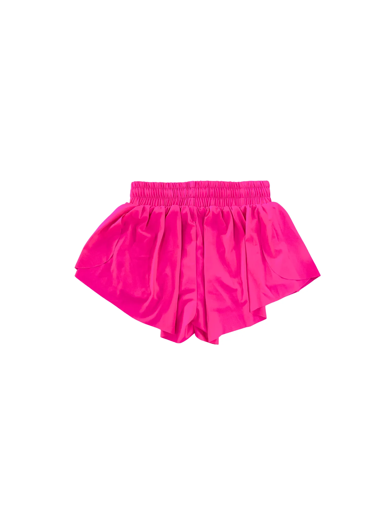 Fly Away Butterfly Shorts - Neon Pink