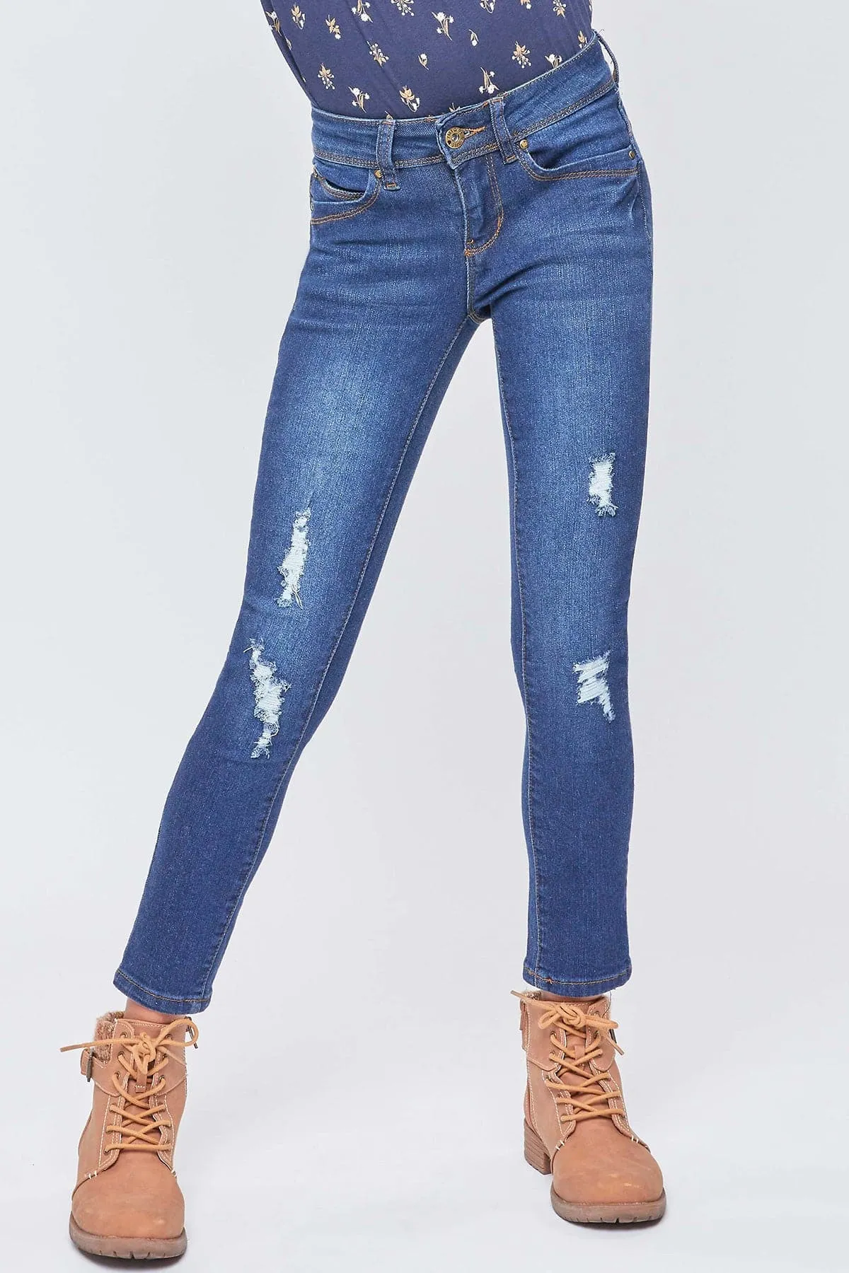 Girls Sustainable WannaBettaFit Skinny Jeans