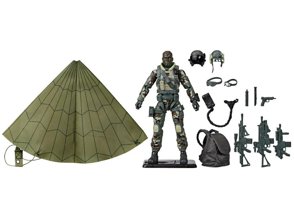 Hasbro G.I. Joe Classified Series 60th Anniversary Halo (High Altitude Low Opening) Jumper Action Figure