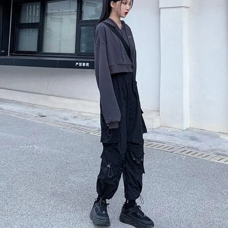 High Waist Cargo Pants