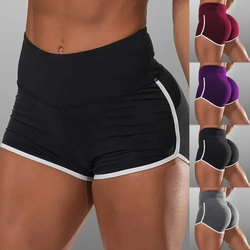 High Waist Shorts, Sexy Hips Push Up Sportswear.