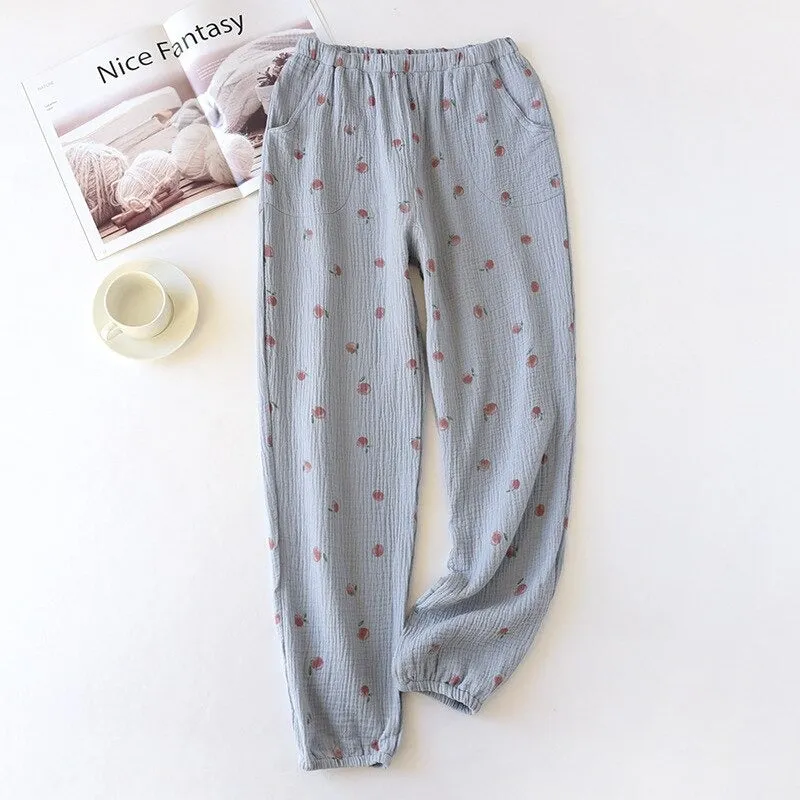 Japanese Cartoon Women Trousers