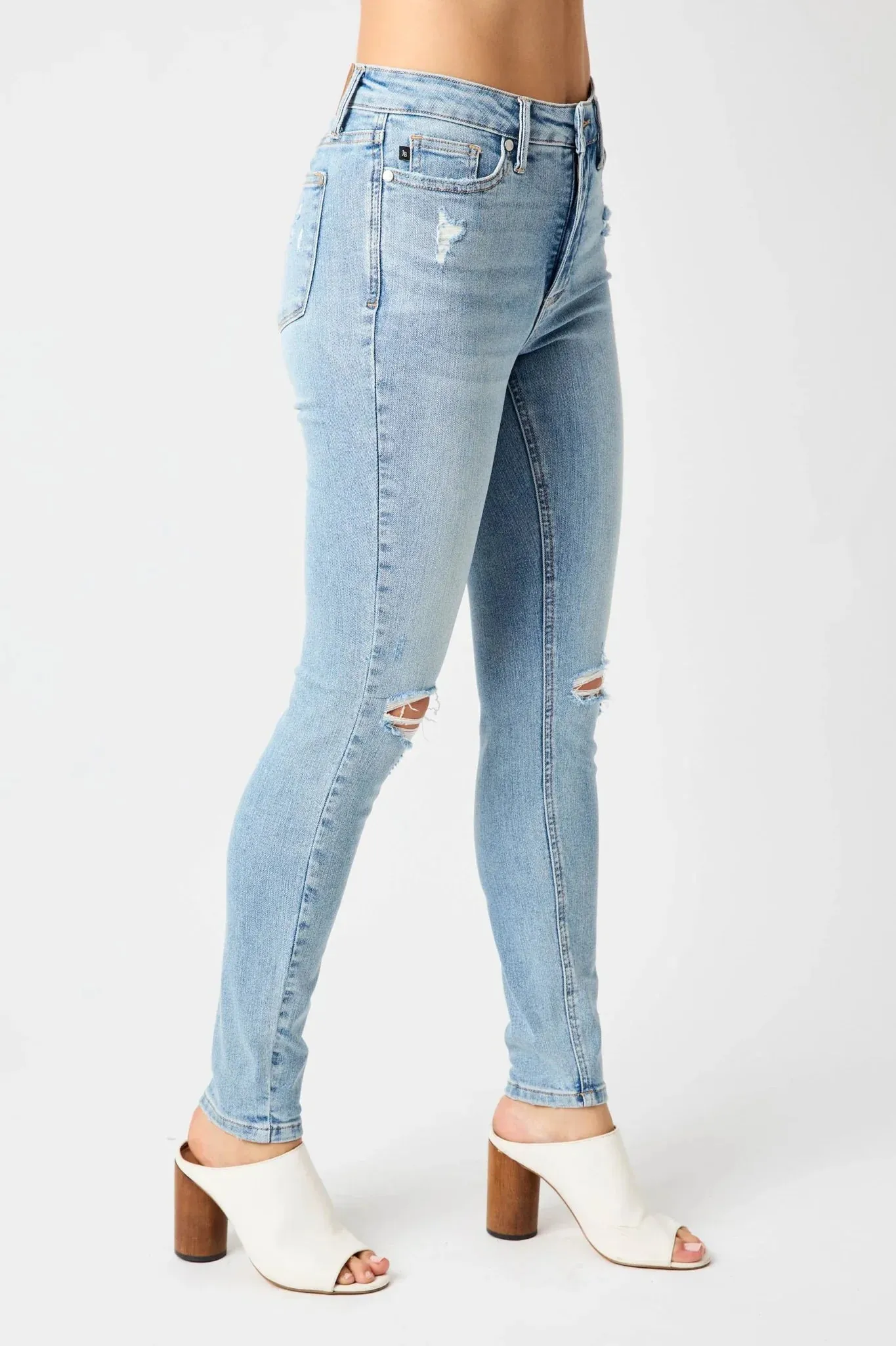 Judy Blue Jeans Tummy Control Destroy Skinny JB88797