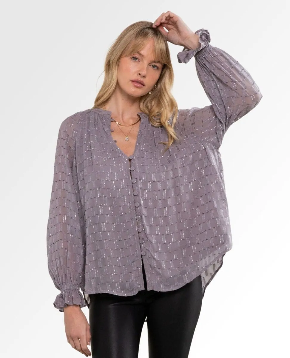 Last Dance Chiffon Blouse