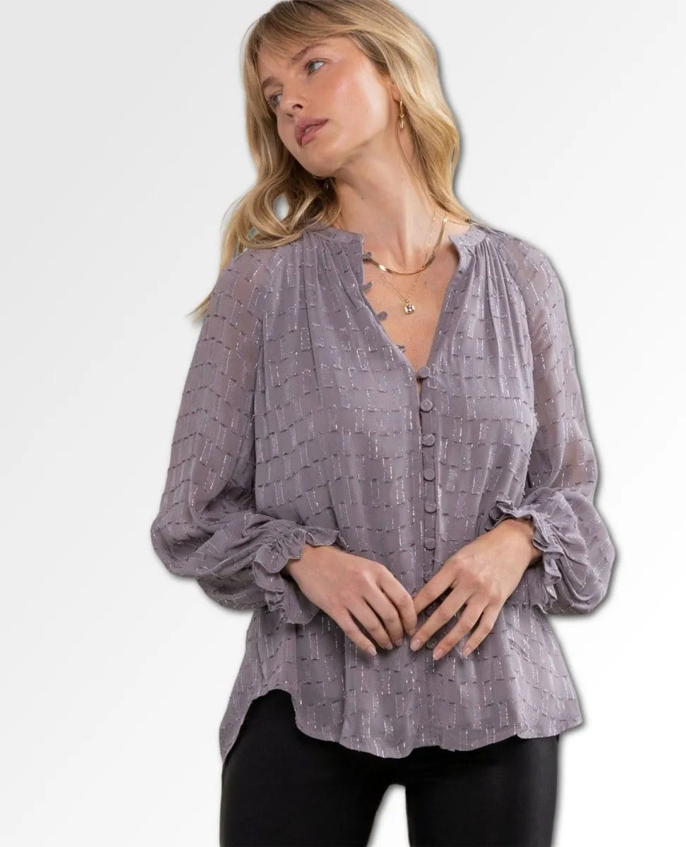 Last Dance Chiffon Blouse