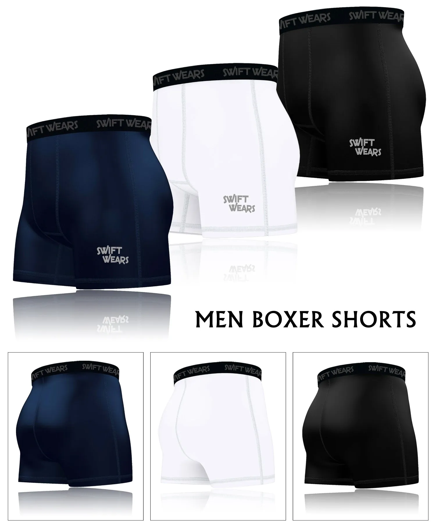 Men's Compression Boxer Shorts