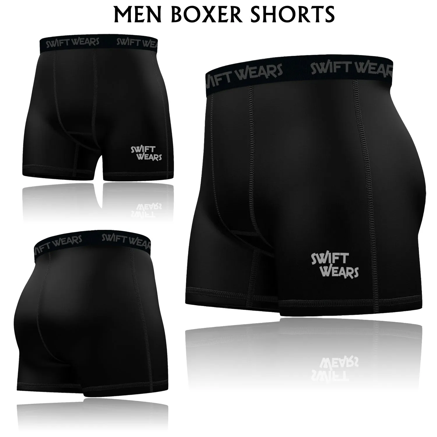 Men's Compression Boxer Shorts