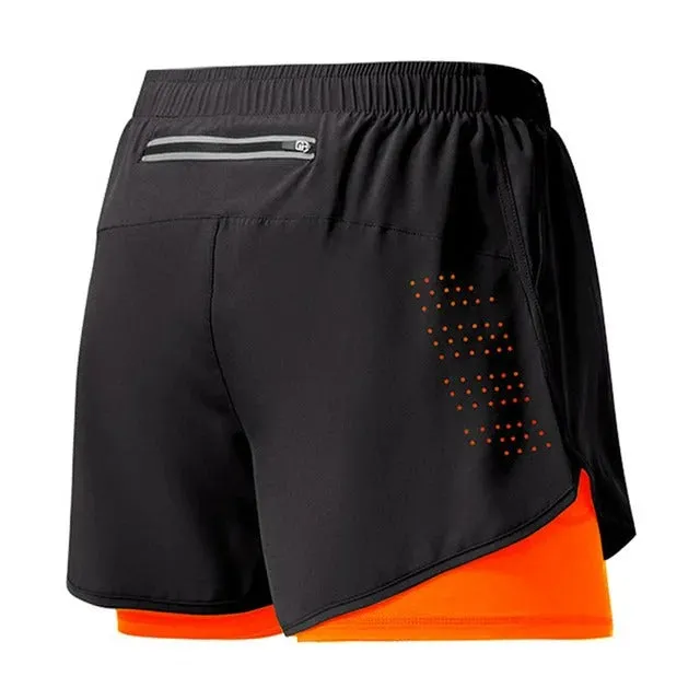 Men's Running Shorts Quick Drying Breathable Active Training Exercise Shorts |  DK22001