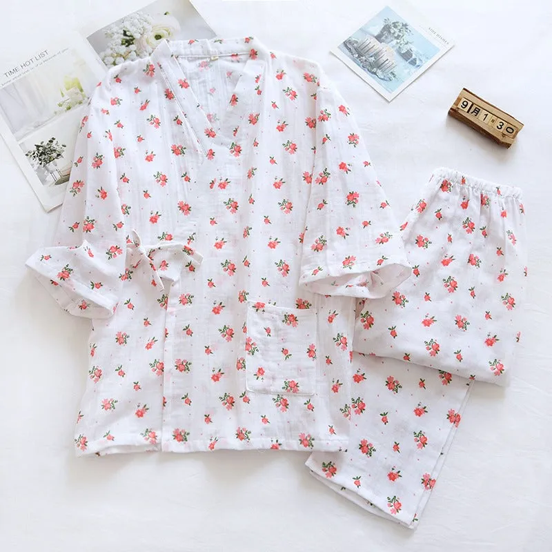 Pajamas Short-Sleeved Trousers