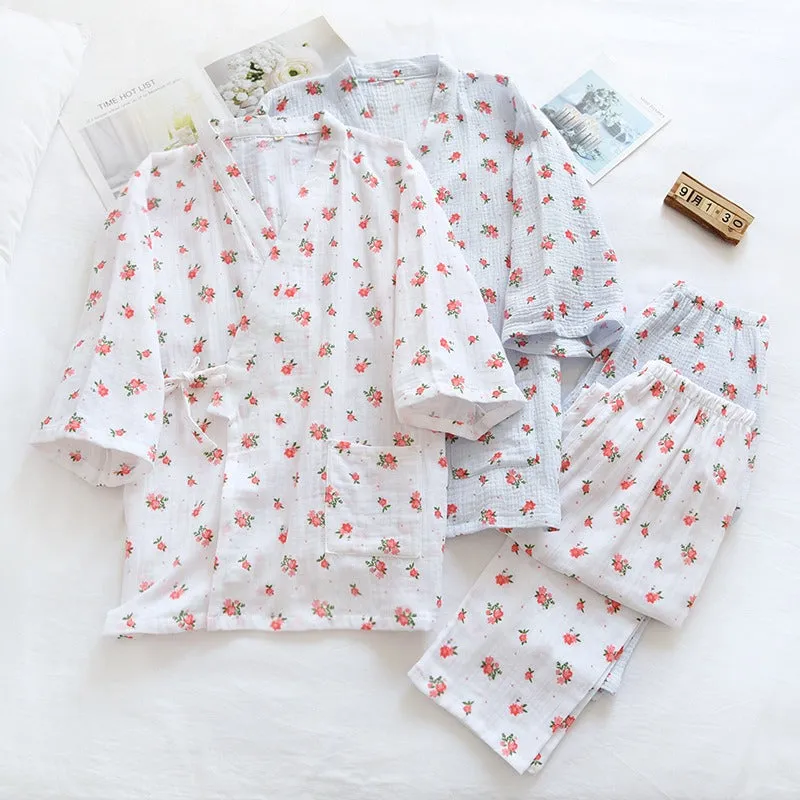 Pajamas Short-Sleeved Trousers