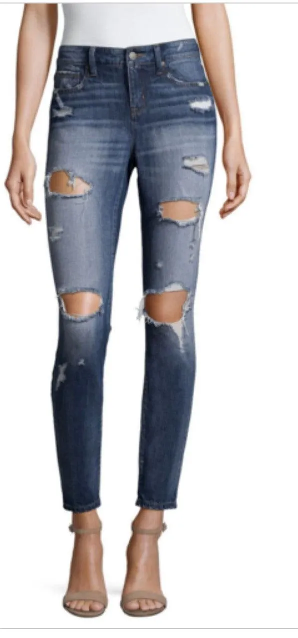 Project Runway Distressed Jeans