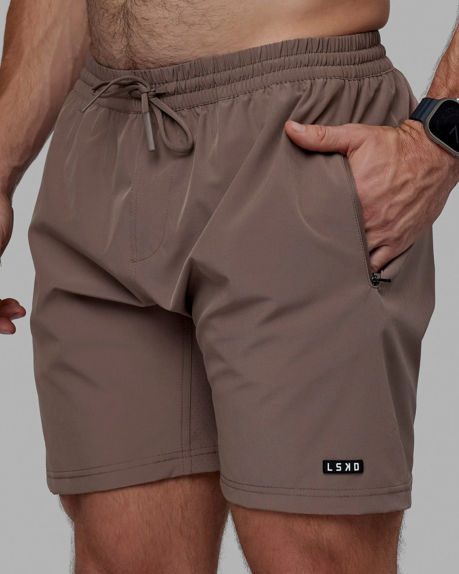 Rep 7'' Performance Short - Deep Taupe