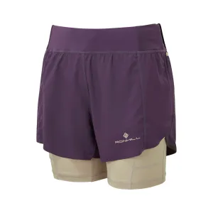 Ronhill | Women's Tech Ultra Twin Short - Nightshade