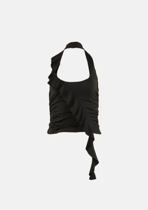 Ruffle Halter Top