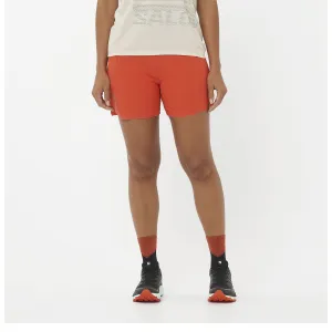 Salomon | Women's Sense Aero 5" Shorts - Cherry Tomato