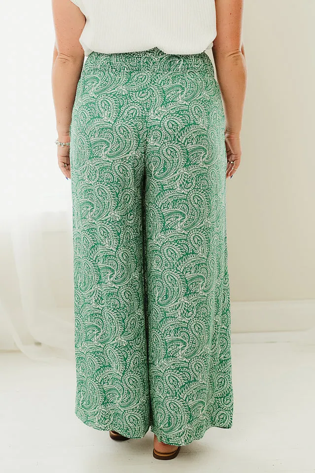 Smocked Boho Pants