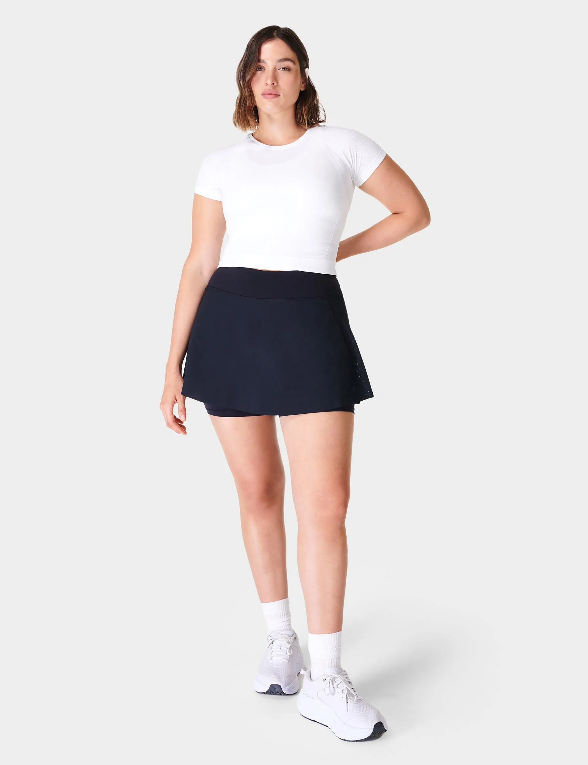 Swift Running Skort - Black