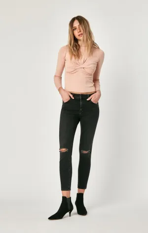 TESS SUPER SKINNY IN DARK SMOKE VINTAGE