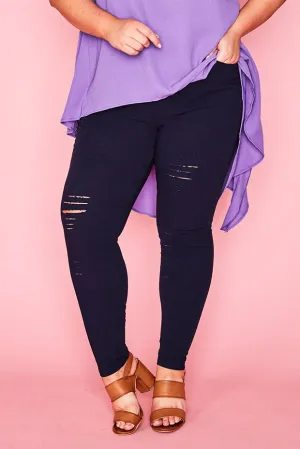 Turner Navy Jeggings