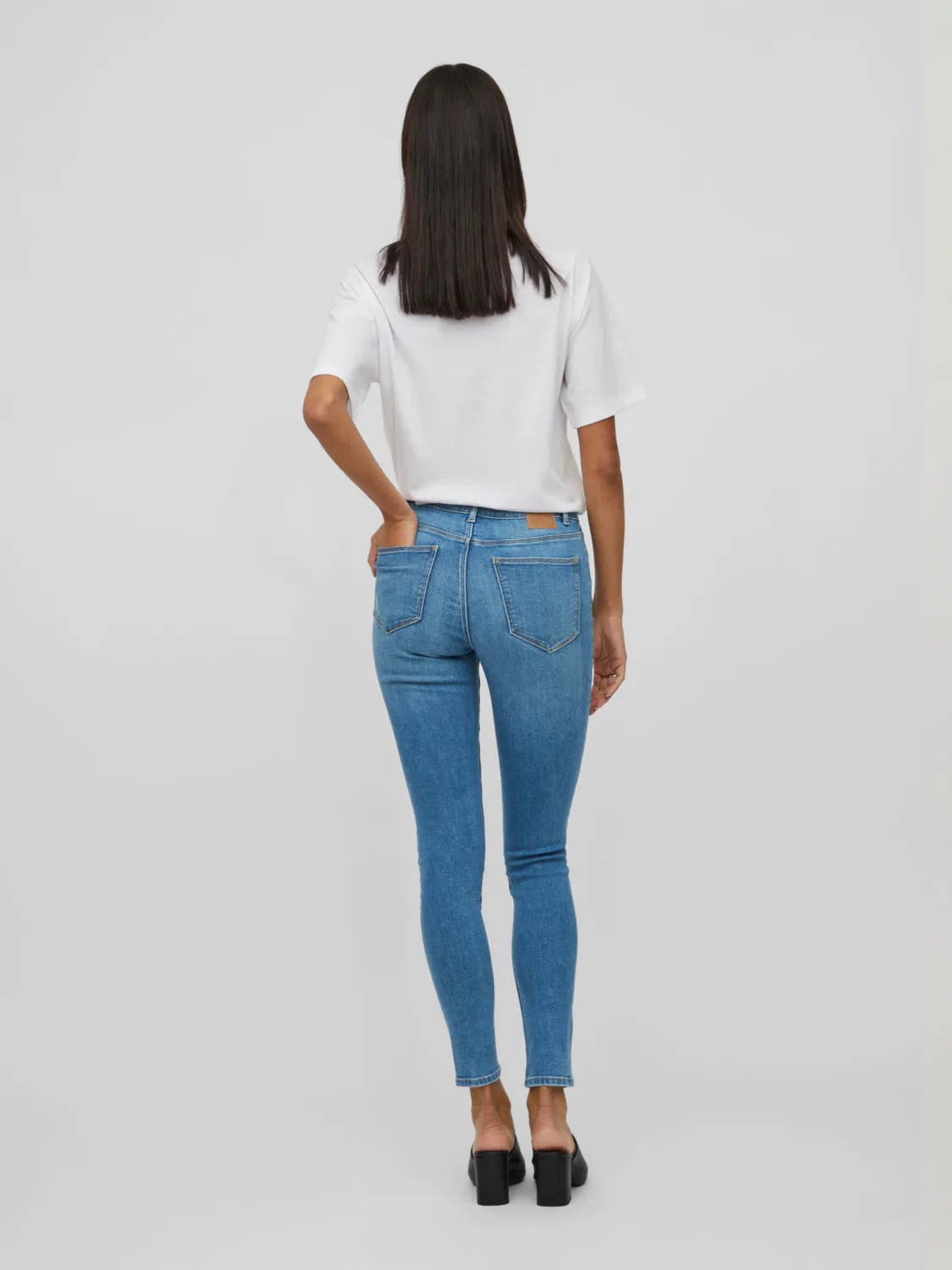 VISARAH Jeans - Medium Blue Denim