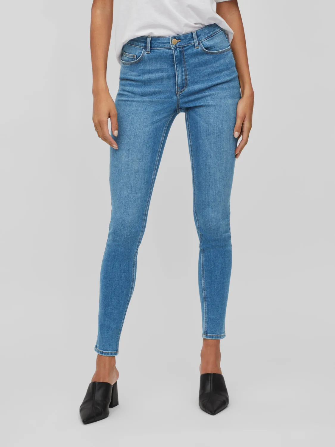 VISARAH Jeans - Medium Blue Denim