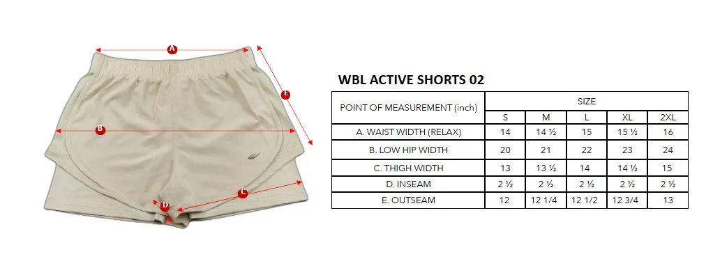 WBL ACTIVE SHORTS 02