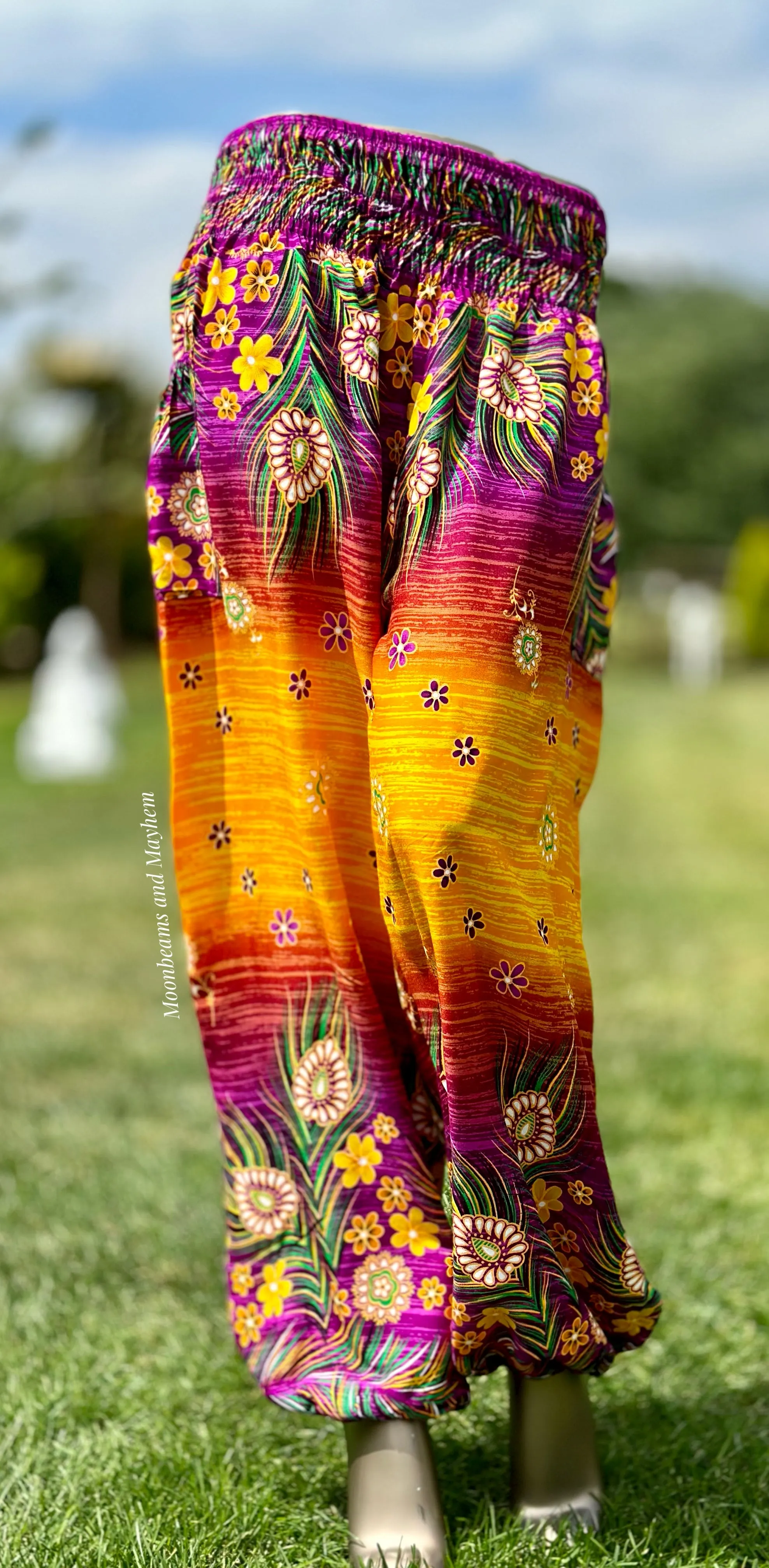 WILD MEADOW HAREM TROUSERS - SIZE 10-18 (FR79)