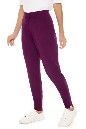 Women's Maho Weekend Pants  |  Rich Plum