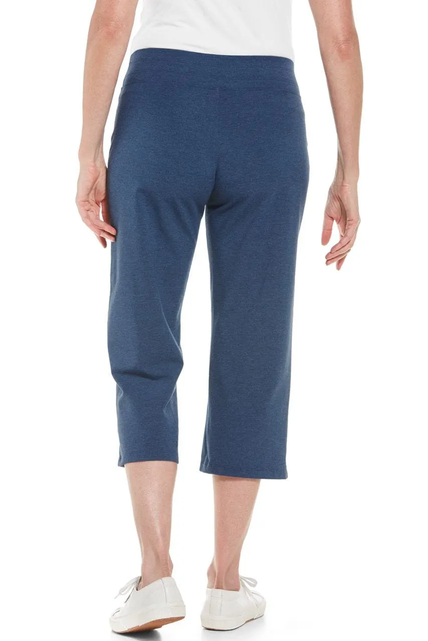 Women's Windley Beach Capris | Denim Blue Heather