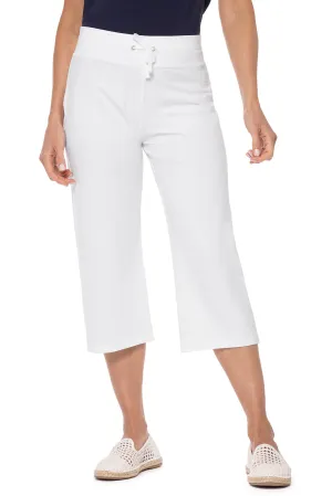 Women's Windley Beach Capris | White